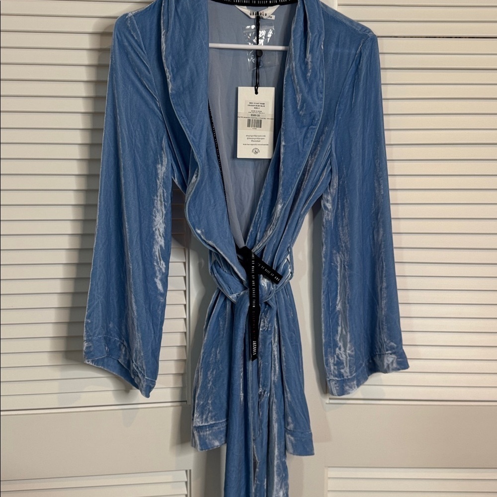 BON VIVANT ROBE {DUSK BLUE} New Size 0 - Picture 6 of 6
